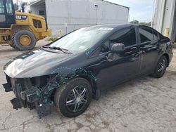 Salvage cars for sale at Riverview, FL auction: 2013 Honda Civic LX