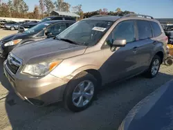 2014 Subaru Forester 2.5I Premium en venta en Spartanburg, SC