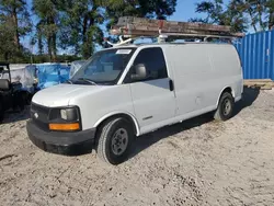 Salvage Trucks for parts for sale at auction: 2003 Chevrolet Express G2500