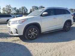 Toyota salvage cars for sale: 2018 Toyota Highlander SE