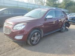 Chevrolet salvage cars for sale: 2016 Chevrolet Equinox LTZ