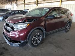 Honda salvage cars for sale: 2017 Honda CR-V LX