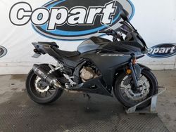 Salvage cars for sale from Copart Grand Prairie, TX: 2016 Honda CBR500 RA-ABS