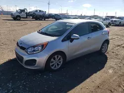 Salvage cars for sale at Greenwood, NE auction: 2014 KIA Rio EX