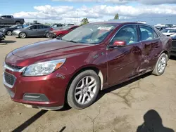 Chevrolet salvage cars for sale: 2016 Chevrolet Malibu Limited LT