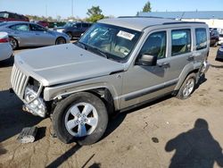 Salvage cars for sale at Woodhaven, MI auction: 2009 Jeep Liberty Sport