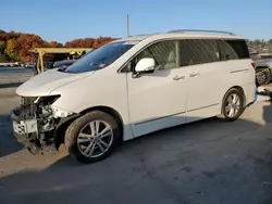 Salvage cars for sale at Windsor, NJ auction: 2015 Nissan Quest S