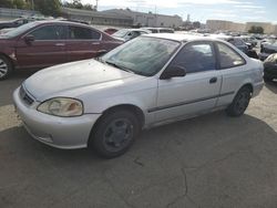 Salvage cars for sale from Copart Martinez, CA: 2000 Honda Civic HX