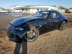 Salvage cars for sale from Copart San Diego, CA: 2017 Mazda MX-5 Miata Grand Touring