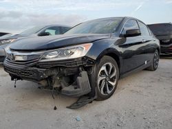 Salvage cars for sale at Riverview, FL auction: 2017 Honda Accord EXL