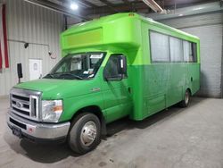 Salvage trucks for sale at Brookhaven, NY auction: 2016 Ford Econoline E450 Super Duty Cutaway Van