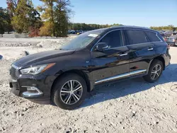 Infiniti Vehiculos salvage en venta: 2017 Infiniti QX60