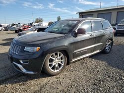 Salvage cars for sale at Eugene, OR auction: 2015 Jeep Grand Cherokee Summit