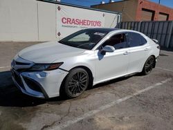 Carros salvage sin ofertas aún a la venta en subasta: 2021 Toyota Camry XSE