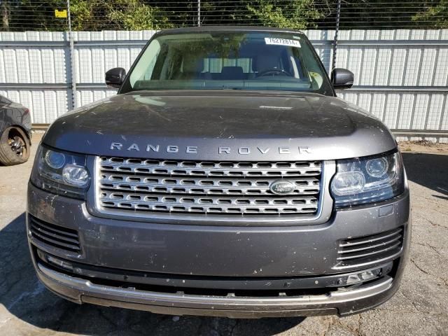 2015 Land Rover Range Rover HSE