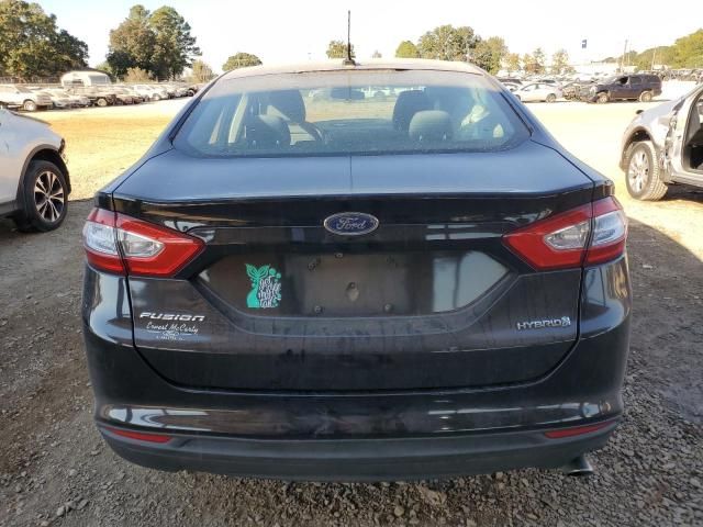 2016 Ford Fusion S Hybrid