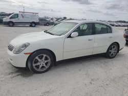 Salvage cars for sale at Arcadia, FL auction: 2004 Infiniti G35