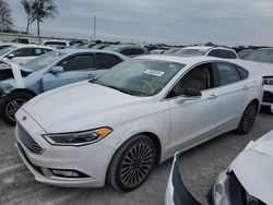 Salvage cars for sale at Lebanon, TN auction: 2018 Ford Fusion TITANIUM/PLATINUM