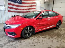 Honda salvage cars for sale: 2017 Honda Civic Touring