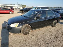 Salvage cars for sale at Harleyville, SC auction: 2003 Honda Accord LX