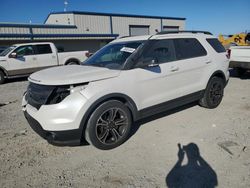 Salvage cars for sale at Earlington, KY auction: 2015 Ford Explorer Sport