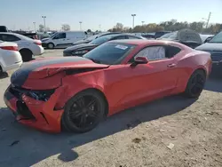 Salvage cars for sale at Indianapolis, IN auction: 2017 Chevrolet Camaro LT