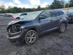 Carros salvage sin ofertas aún a la venta en subasta: 2015 Toyota Highlander XLE