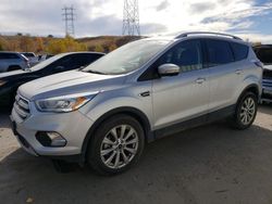 Salvage cars for sale at Littleton, CO auction: 2017 Ford Escape Titanium