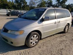 Salvage cars for sale at Hampton, VA auction: 2003 Honda Odyssey EX