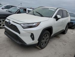 Flood-damaged cars for sale at auction: 2022 Toyota Rav4 XLE Premium