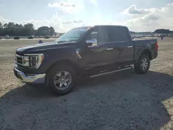 Salvage cars for sale at Lumberton, NC auction: 2021 Ford F150 Supercrew