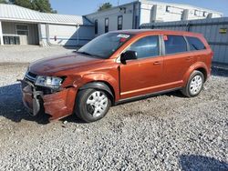 Salvage cars for sale at Prairie Grove, AR auction: 2014 Dodge Journey SE