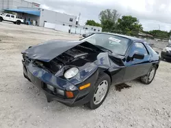 Salvage cars for sale at Opa Locka, FL auction: 1985 Porsche 928 S