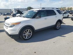 Salvage cars for sale at Orlando, FL auction: 2012 Ford Explorer XLT