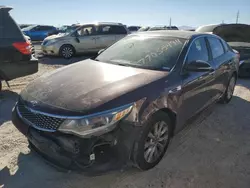 KIA Vehiculos salvage en venta: 2016 KIA Optima EX