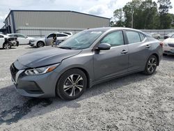 Nissan salvage cars for sale: 2021 Nissan Sentra SV