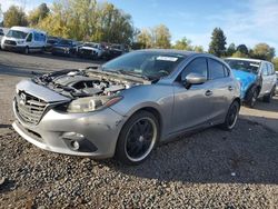 Salvage cars for sale from Copart Portland, OR: 2015 Mazda 3 Touring