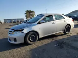 Salvage cars for sale from Copart Albuquerque, NM: 2013 Toyota Corolla Base