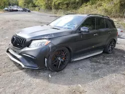 Mercedes-Benz salvage cars for sale: 2016 Mercedes-Benz GLE 63 AMG-S 4matic