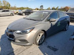 Chevrolet salvage cars for sale: 2017 Chevrolet Cruze LT