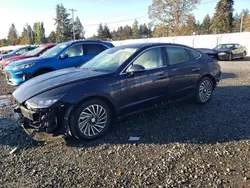 Hyundai salvage cars for sale: 2020 Hyundai Sonata Hybrid