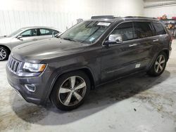 Salvage cars for sale at New Orleans, LA auction: 2014 Jeep Grand Cherokee Overland