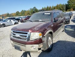 Salvage cars for sale at Memphis, TN auction: 2010 Ford Expedition EL Eddie Bauer