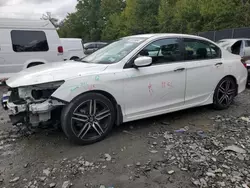 Salvage cars for sale at Waldorf, MD auction: 2017 Honda Accord Sport Special Edition