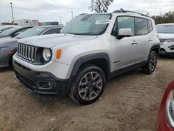 Salvage cars for sale at Riverview, FL auction: 2018 Jeep Renegade Latitude