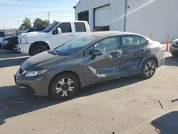 Salvage cars for sale at Nampa, ID auction: 2013 Honda Civic LX