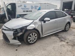 Salvage cars for sale at Riverview, FL auction: 2021 Toyota Corolla LE