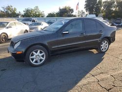 Salvage cars for sale at Martinez, CA auction: 2002 Mercedes-Benz C 320