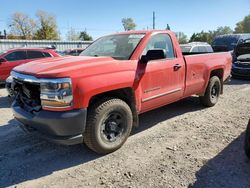 Salvage trucks for sale at Lansing, MI auction: 2017 Chevrolet Silverado K1500