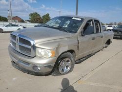 Carros salvage para piezas a la venta en subasta: 2003 Dodge RAM 1500 ST